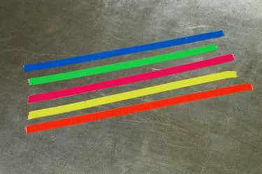 Quarter Inch UV Blacklight Reactive Fluorescent Gaffer Tape